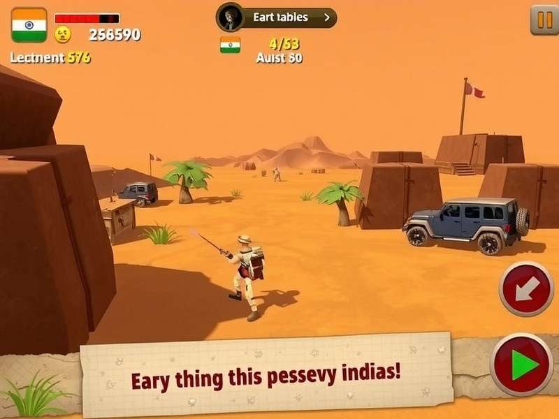 Thar Desert Explorer Game Screenshot